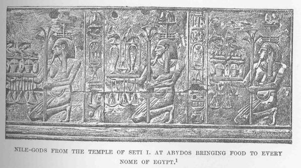 051.jpg Nile Gods from the Temple of Seti I. At Abydos
Bringing Food to Every Nome of Egypt. 1 
