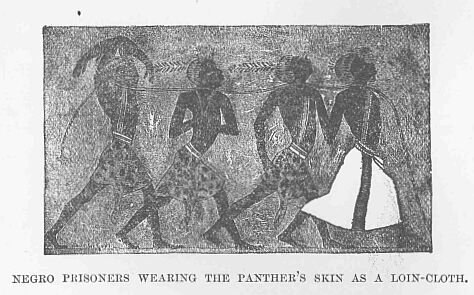 066.jpg Negro Prisoners Wearing the Panther's Skist As A
Loin-cloth. 
