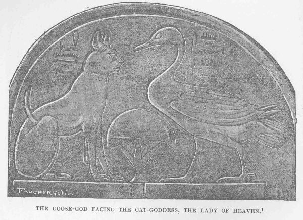 116.jpg the Goose-god Facing The Cat-goddess, The Lady Of
Heaven. 1 
