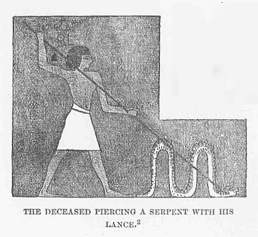 266.jpg the Deceased Piercing a Serpent With his Lance.
2 
